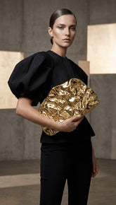 THE OPAL SCULPTED CLUTCH