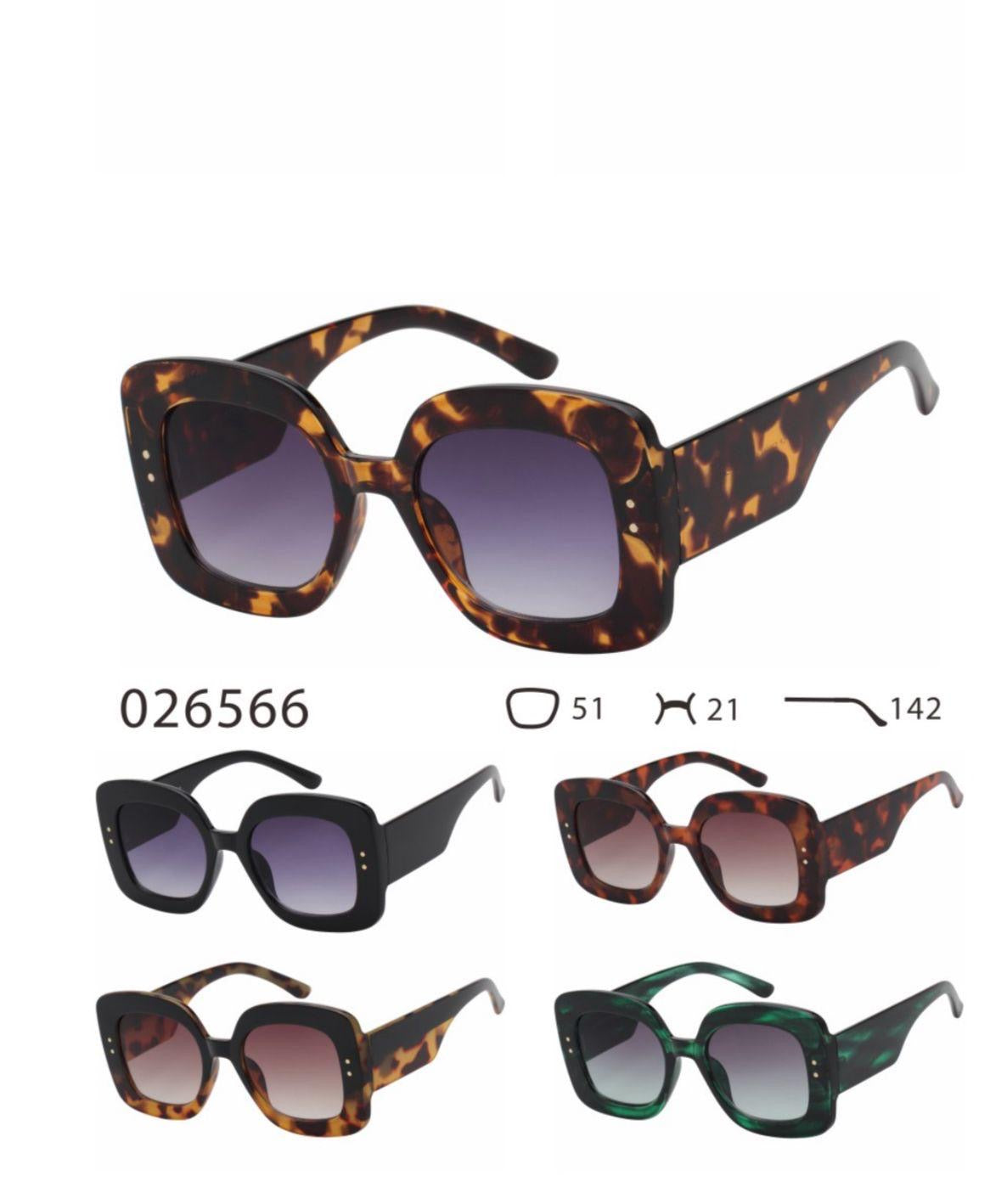 Oversized square sunglasses