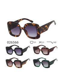 Oversized square sunglasses
