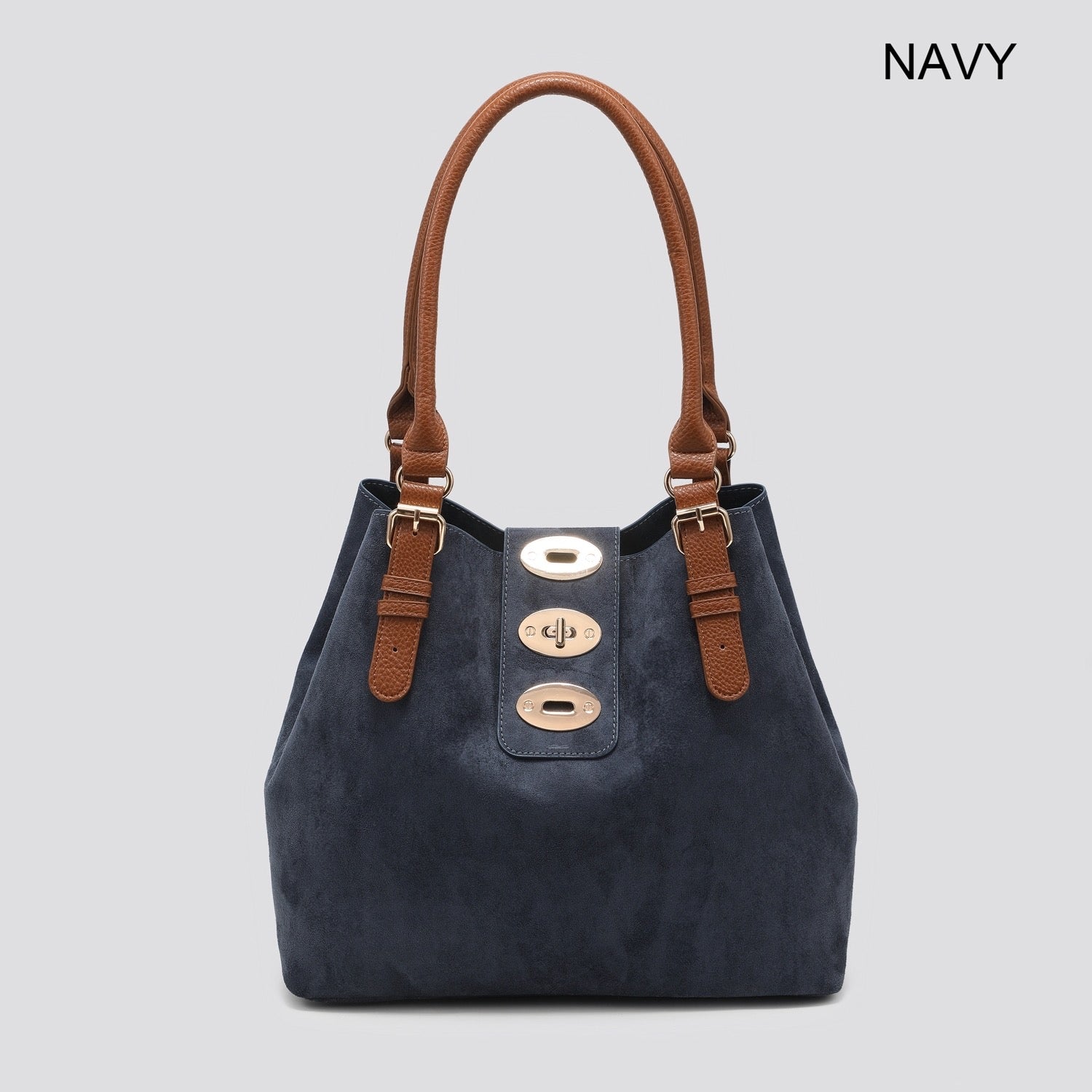 SS26 VEGAN SUEDE LEATHER BAG IN BAG SHOULDER BAG