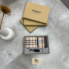 Men’s Luxury Gift Set, check beige