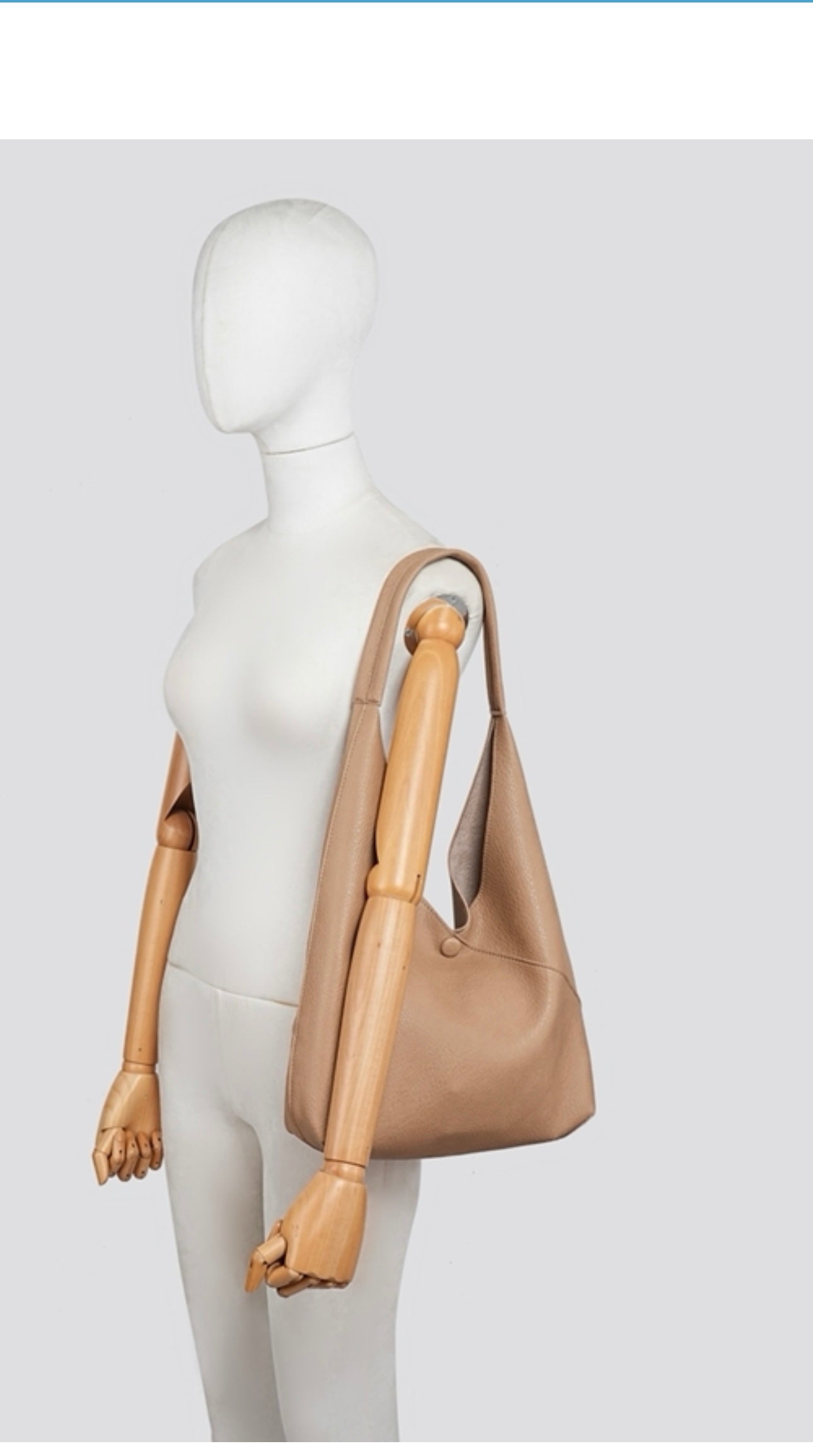 Women Large Hobo Slouch PU Leather Lightweight Practical Shoper Handbag Shoulder Bag With Small Purse Clutch Handbag