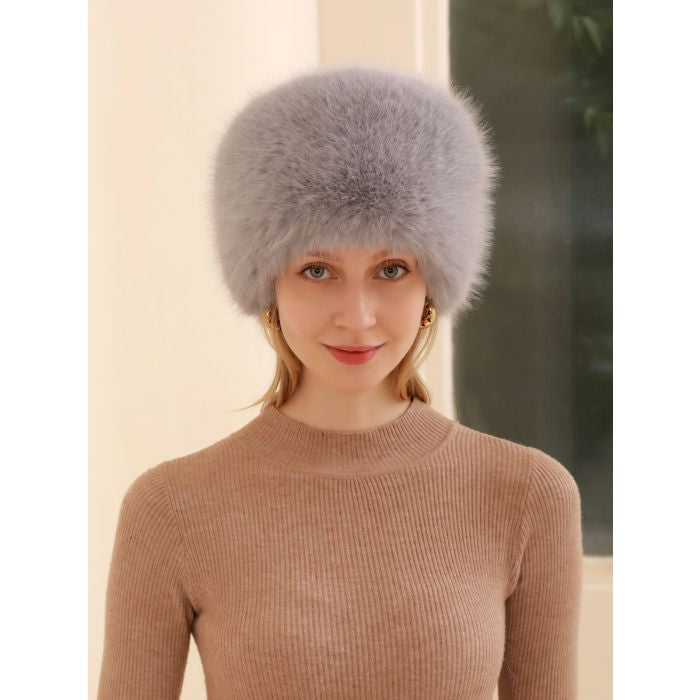 Cossack Style Snow Queen Hat in Brown HAT001