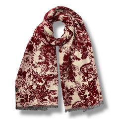 Forest print scarf